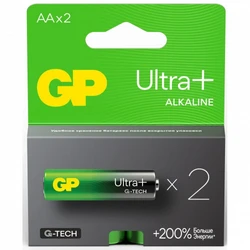 Батарейка GP Батарея GP Ultra Plus Alkaline 15AUPA21-2CRSB2 AA (2шт) GP 15AUPA21-2CRSB2