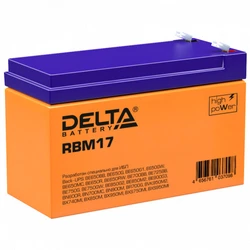 Сменные аккумуляторы АКБ для ИБП Delta Battery RBM17 12 В
