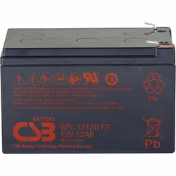 Сменные аккумуляторы АКБ для ИБП CSB GPL12120 F2 CSB 12 В