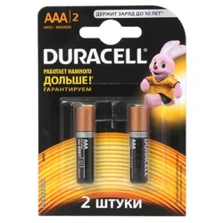 Батарейка Duracell Basic AAA LR03 AAA LR03/MN2400/2