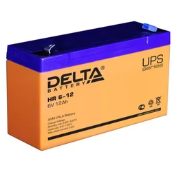 Сменные аккумуляторы АКБ для ИБП Delta Battery HR 6-12 6 В