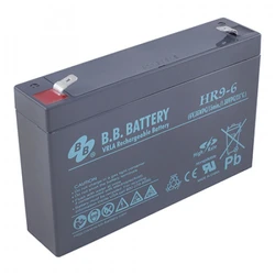 Сменные аккумуляторы АКБ для ИБП B.B. Battery HR 9-6 BB 6 В