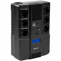 Источник бесперебойного питания БАСТИОН Skat 800-AID-IN-1x9 8935 800 ВА, 480 Вт