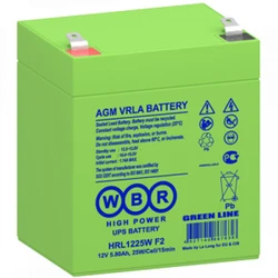 Сменные аккумуляторы АКБ для ИБП WBR HRL1225W F2 12 В