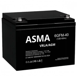 Сменные аккумуляторы АКБ для ИБП Asma 6GFM-40 12 В