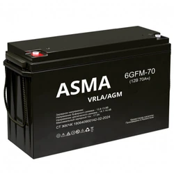 Сменные аккумуляторы АКБ для ИБП Asma 6GFM-70 12 В