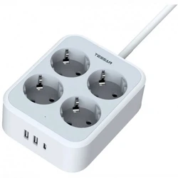 Распределитель питания Tessan TS-PS01DE00 Grey