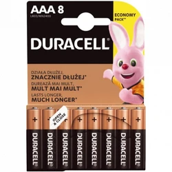 Батарейка Duracell Basic LR03-8BL AAA 5000394203358