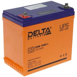 Сменные аккумуляторы АКБ для ИБП Delta Battery DELTA DTM 1255 L 12 В