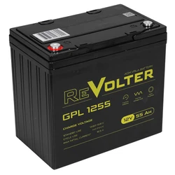 Сменные аккумуляторы АКБ для ИБП Revolter GPL 1255 12 В