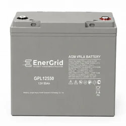 Сменные аккумуляторы АКБ для ИБП EnerGrid GPL12550 12 В