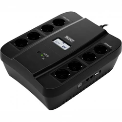 Источник бесперебойного питания Powercom Spider SPD1100EU 1100 ВА, 605 Вт