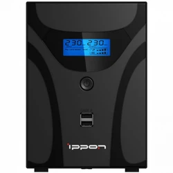 Источник бесперебойного питания IPPON Smart Power Pro II Euro 2200 i1029746 2200 ВА, 1200 Вт
