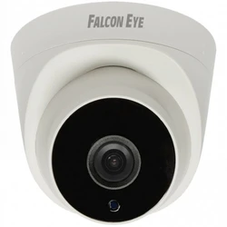 IP видеокамера Falcon Eye FE-IPC-DP2E-30P Купольная, Внутренней установки, Проводная, Фиксированный объектив, 2.8 мм, 1/2.9", 2 Мп ~ 1920×1080 Full HD