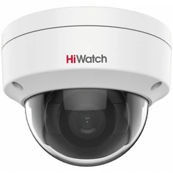 IP видеокамера HiWatch DS-I202(D)(4 MM) Купольная, Уличная, Проводная, Фиксированный объектив, 4 мм, 1/2.7", 2 Мп ~ 1920×1080 Full HD