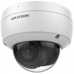 IP видеокамера Hikvision DS-2CD2123G2-IU(4MM) Купольная, Уличная, Проводная, Фиксированный объектив, 4 мм, 1/2.8", 2 Мп ~ 1920×1080 Full HD