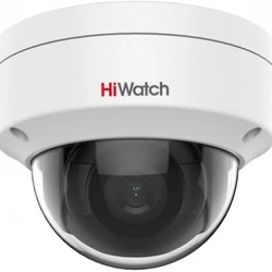 IP видеокамера HiWatch DS-I202(E)(2.8MM) Купольная, Уличная, Проводная, Фиксированный объектив, 2.8 мм, 1/2.7", 2 Мп ~ 1920×1080 Full HD