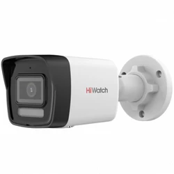 IP видеокамера HiWatch DS-I250M(C)(2.8 MM) Цилиндрическая, Уличная, Проводная, Фиксированный объектив, 2.8 мм, 1/2.9", 2 Мп ~ 1920×1080 Full HD