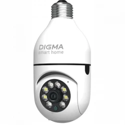 IP видеокамера Digma DV301 Купольная, Внутренней установки, Проводная, Вариофокальный объектив, 3.6 мм, CMOS, 3 Мп ~ 2304x1296