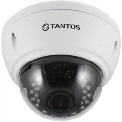 IP видеокамера Tantos TSi-Ve25VPA 00-00126759 Купольная, Уличная, Проводная, Вариофокальный объектив, 2.8 ~ 12 мм, 1/2.8", 2 Мп ~ 1920×1080 Full HD