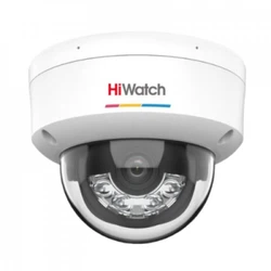 IP видеокамера HiWatch DS-I252L(B) (2.8mm) Купольная, Уличная, Проводная, Фиксированный объектив, 2.8 мм, CMOS, 2 Мп ~ 1920×1080 Full HD