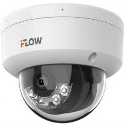 IP видеокамера iFlow F-IC-2442C2MS 2.8мм 311329321 Купольная, Уличная, Проводная, Фиксированный объектив, 2.8 мм, 1/2.9", 4 Мп ~ 2688×1520