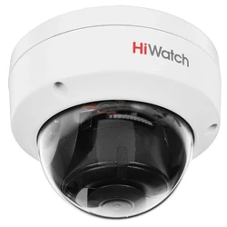 IP видеокамера HiWatch IPC-D022-G2/S Купольная, Уличная, Проводная, Фиксированный объектив, 2.8 мм, 1/2.8", 2 Мп ~ 1920×1080 Full HD