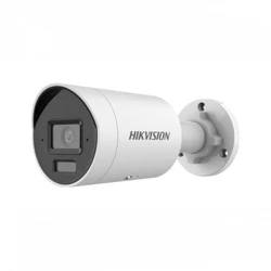 IP видеокамера Hikvision DS-2CD2083G2-LI2U(2.8MM) Цилиндрическая, Уличная, Проводная, Фиксированный объектив, 2.8 мм, 1/3", 2 Мп ~ 1920×1080 Full HD