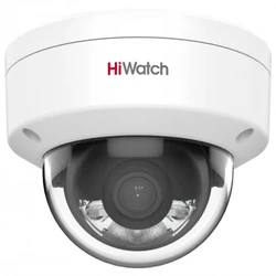 IP видеокамера HiWatch DS-I452L(B) DS-I452L(B)(4MM) Купольная, Уличная, Проводная, Фиксированный объектив, 4 мм, 1/3", 4 Мп ~ 2560×1440 Quad HD