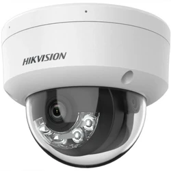 IP видеокамера Hikvision DS-2CD2123G2-LIS2U(2.8MM) Купольная, Уличная, Проводная, Фиксированный объектив, 2.8 мм, 1/2.7", 2 Мп ~ 1920×1080 Full HD