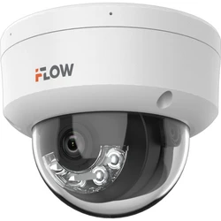 IP видеокамера iFlow F-IC-2482C2MS 311329323 Купольная, Уличная, Проводная, Фиксированный объектив, 2.8 мм, 1/2.8", 8 Мп ~ 3840×2160 4K UHD или Ultra HD