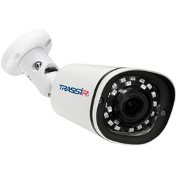 IP видеокамера Trassir TR-D2121IR3 3.6-3.6мм TR-D2121IR3 (3.6 MM) Цилиндрическая, Уличная, Проводная, Фиксированный объектив, 3.6 мм, 1/2.9", 2 Мп ~ 1920×1080 Full HD