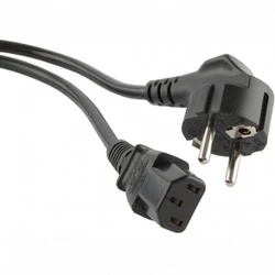 Кабель питания Hyperline pwc-iec13-shm-1.8-bk