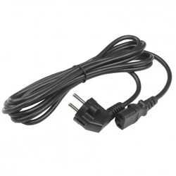 Кабель питания Hyperline PWC-IEC13-SHM-3.0-BK