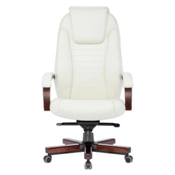 Компьютерное кресло Бюрократ Кресло руководителя T-9923WALNUT/IVORY