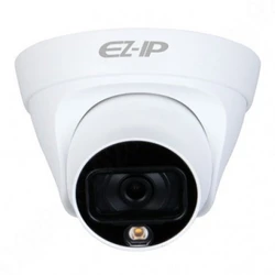 IP видеокамера EZ-IP EZ-IPC-T1B20P-LED-0280B Купольная, Внутренней установки, Проводная, Фиксированный объектив, 2.8 мм, 1/2.7", 2 Мп ~ 1920×1080 Full HD