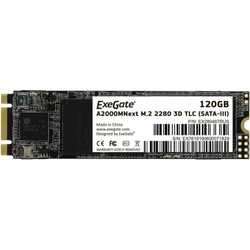 Внутренний накопитель ExeGate EX280467RUS SSD (твердотельные), 120 ГБ, M.2, SATA