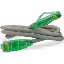 Патч-корд Hyperline Патч-корд U/UTP Cat.6a 10 м серый PC-LPM-UTP-RJ45-RJ45-C6a-10M-LSZH-GY