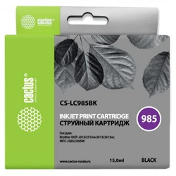 Струйный картридж Cactus CS-LC985BK