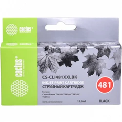Струйный картридж Cactus CS-CLI481XXLBK