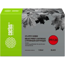 Струйный картридж Cactus CS-PFI120BK