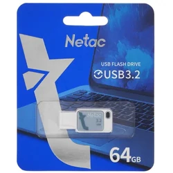 USB флешка (Flash) Netac UA31 NT03UA31N-064G-32BL 64 ГБ