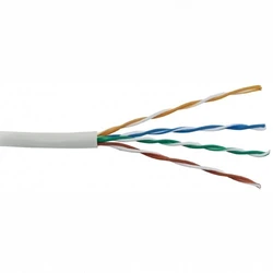 Кабель витая пара LANMASTER LAN-5EUTP-PT-LSZH-GY