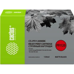 Струйный картридж Cactus CS-PFI120MBK