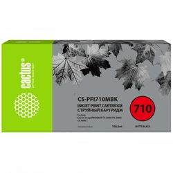 Струйный картридж Cactus CS-PFI710MBK