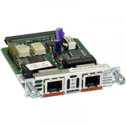 Аксессуар для сетевого оборудования Cisco Two-port Voice Interface Card - BRI (NT and TE) VIC2-2BRI-NT/TE Модуль