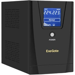 Источник бесперебойного питания ExeGate SpecialPro Smart LLB-1500 EP285501RUS 1500 ВА, 950 Вт