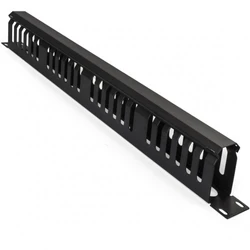 Аксессуар для серверного шкафа ExeGate Кабельный органайзер CM19-1U-24M-CV EX292873RUS