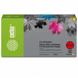 Струйный картридж Cactus PFI320Y CS-PFI320Y