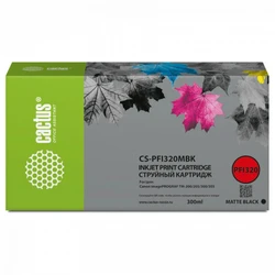 Струйный картридж Cactus CS-PFI320MBK